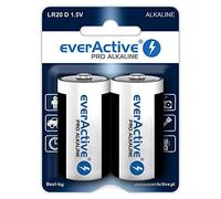 EverActive LR20 D Pro Alkaline 17500 mAh battery - 2 pcs.