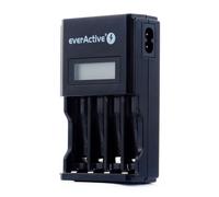 EverActive NC-450 Smart AA AAA NiMH Battery Charger with LCD Display