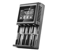 EverActive Professional Fast 4 x 18650 AAA AA C D Battery Charger - Large LCD Display - Capacity Test Model: UC-4000