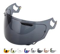 Everalo Compatible Arai Visor Vas V - Chaser X - Rx7v - Rx7x - Quantic - Quantum X - Concept X - Concept XE - Renegade V - Profile V - Qv Pro - Vas V Pinlock Ready (Dark Black)