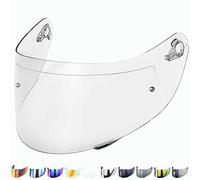 Everalo Compatible with Agv K1 Visor - K3sv - K5 - K5s - K1s - S4sv - Horizon - Skyline - Strada - Stealth sv - Compact - Helmet Visor Gt2 Pinlock Ready (Clear)