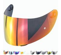 Everalo Compatible with Agv K1 Visor - K3sv - K5 - K5s - K1s - S4sv - Horizon - Skyline - Strada - Stealth sv - Compact - Helmet Visor Gt2 Pinlock Ready (Red)