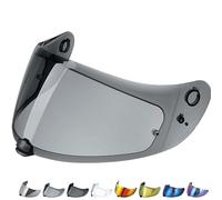 Everalo Compatible with HJC Is17 Visor - Fg17 - c70 - FgSt - HJ20M Helmet Visor Pinlock e Tear Off Ready - Anti Scratch and Anti Fog (Light Black)