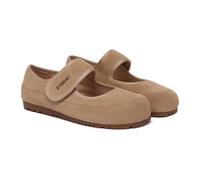 Everau Australia Genuine Leather Malia Mary Jane With Rubber Sole In Light Sand Light Sand