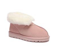 Everau Australia Owl Ankle Slippers In Dusty Pink Dusty Pink 7