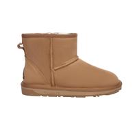 Everau Australia Real Sheepskin Mini Classic Boots With Tpr Sole In Brown Brown
