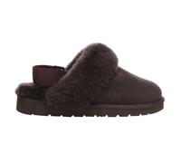 Everau Australia Real Sheepskin Pelican Removable Strap Slingback Slippers With Eva Sole In Chocolate Chocolate 3