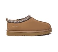 EVERAU Australia Women Wigeon Leather Slippers, Chestnut, UK WOMEN 4/UK MEN 4