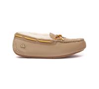 EverAu Australia Women's Crested Leather Loafer in Light Tan | Size: 7 EverAu Australia Light Tan 7