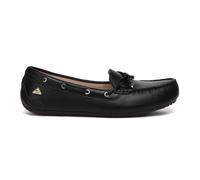 EverAu Australia Women's Grebes Leather Loafer in Black | Size: 4