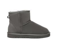 EverAu Australia Women's Ostrich Sheepskin Leather Short Boots in Grey | Size: 5 EverAu Australia Grey 5