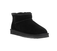 EverAu Womens/Ladies Finch Mini Cow Suede Classic Boots - Black - 4 UK - Black - 100% Mixed