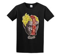 EVERBAB Men's Chris Brown Slime B T-Shirt Black XL