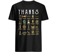 EVERBAB Micerice Thanks Inventors and Scientists T-Shirt Black 3XL