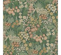 Everbloom Floral and Forest Themed Wallpaper Perfect for a Stunning Look in Living Rooms, Bedrooms, Hallways Emerald Green/Multi Holden 13900