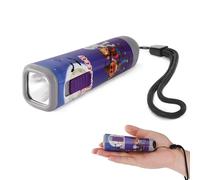 EverBrite Halloween Torch, Small Flashlight, Pocket LED Torch with Clip for Reading, Camping, Batteries Included, Purple
