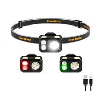 EverBrite Rechargeable LED Head Torch, Green