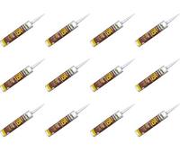 Everbuild 115 General Purpose Building Mastic Pointing Sealant Grey 310Ml (Pack Of 12)