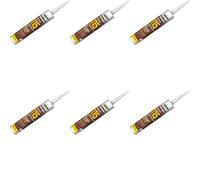 Everbuild 115 General Purpose Building Mastic Pointing Sealant Grey 310Ml (Pack Of 6)