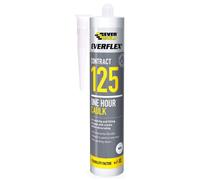 Everbuild One Hour Caulk 125 White 380Ml