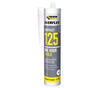 Everbuild 125 One Hour Caulk White C3