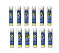 Everbuild 175 Universal Acrylic Sealant White 300Ml (Pack Of 12)