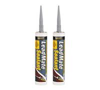 Everbuild 2 X LEAD Lead Mate Sealant 310 ml - Grey