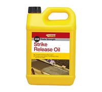 Everbuild 206 Trade Strength Strike Release Oil - Not Affected by Rain After Application - Shutter Release - 5 Litre