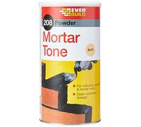 Everbuild 208 Powder Mortar Tone - Reduces Pigment Bleeding and Segregation - Buff - 1kg