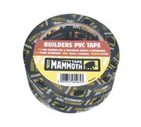 Everbuild 2Buildbk50 Builder's Pvc Tape 50mm X 33M Black Evb2Btbk50
