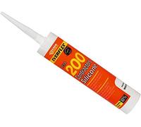 Everbuild 3 X 200BK 295ml Contractors LMA Silicone Sealant - Black