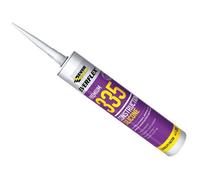 Everbuild 335We Everflex 335 Construction Silicone White 295Ml Evb335We