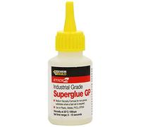 Everbuild 4 x 50g Industrial Superglue, Transparent, Acrylic, Liquid, Not Water Resistant, General Purpose