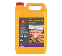 Everbuild 404 Fast Powerful Fungicidal Wash - Removes Lichens, Fungi and Algae - Exterior and Interior use - 5 Litre