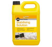 Everbuild 406 Quick Drying Stabilising Solution - Clear - 5 Litre