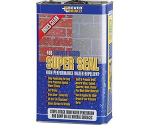 Everbuild 408 Super Seal High Performance Water Repellent 5 Litre