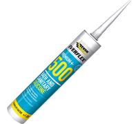 Everbuild Silicone 500 White 295Ml