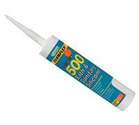 Everbuild 500Grey 500 Bath & Sanitary Silicone Sealant Manhattan Grey 290Ml Evb500Gy