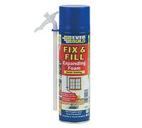 Everbuild 500Ml Quick Setting Fill And Fix Polyurethane Expanding Foam - White