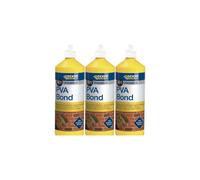 Everbuild 501 Universal PVA Bond, 500 ml PVA05L (Pack of 3)