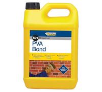 Everbuild 501 Universal PVA Bond - General Purpose Bonding Agent - 5 Litre, White