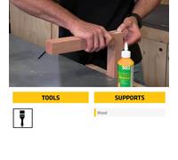 Everbuild 502 All Purpose Weatherproof Wood Adhesive - Suitable for typical Wood Bonding Applications - 5 Litre