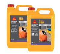 Everbuild 503 Premium S.B.R. Bond Admixture - Water Resistant Bonding Agent - White - 2.5 litre (Pack of 2)