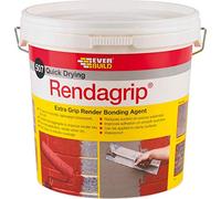 Everbuild 507 Quick Drying Rendagrip Extra Grip Render Bonding Agent, Red, 10 Litre