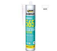 Everbuild 565 Clean Room Silicone White 295Ml
