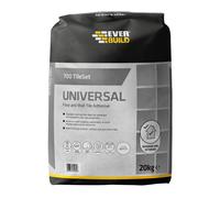 Everbuild 700 TileSet Universal Floor and Wall Tile Adhesive white 20 KG