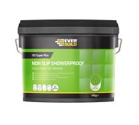 Everbuild 701 Non-Slip Tile Adhesive - Ready-Mixed Acrylic, High Strength, White 14kg