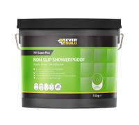Everbuild Non-Slip Tile Adhesive 701 – Ready Mixed Acrylic, High Strength, White – 7.5 kg