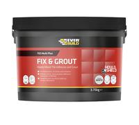 Everbuild 703 Fix and Grout Ready Mixed Tile Adhesive 3.75 KG