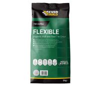 Everbuild 730 Universal Flexible Hygienic Wall and Floor Tile Grout grey 1 KG